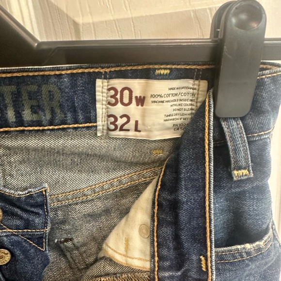 Hollister California Men’s Distressed Button Fly Jeans Size 31 Cut Off To Shorts - Picture 4 of 8